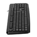 Teclado USB   TE-01  Negro  Exofiz