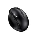 Mouse inalámbrico Vertical Ergo 8300S   Ergonómico  Silencioso  Negro  Genius