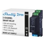 Shelly Pro 2PM   Relé Wi-Fi  PM  Dual  DIN - Imagen 3