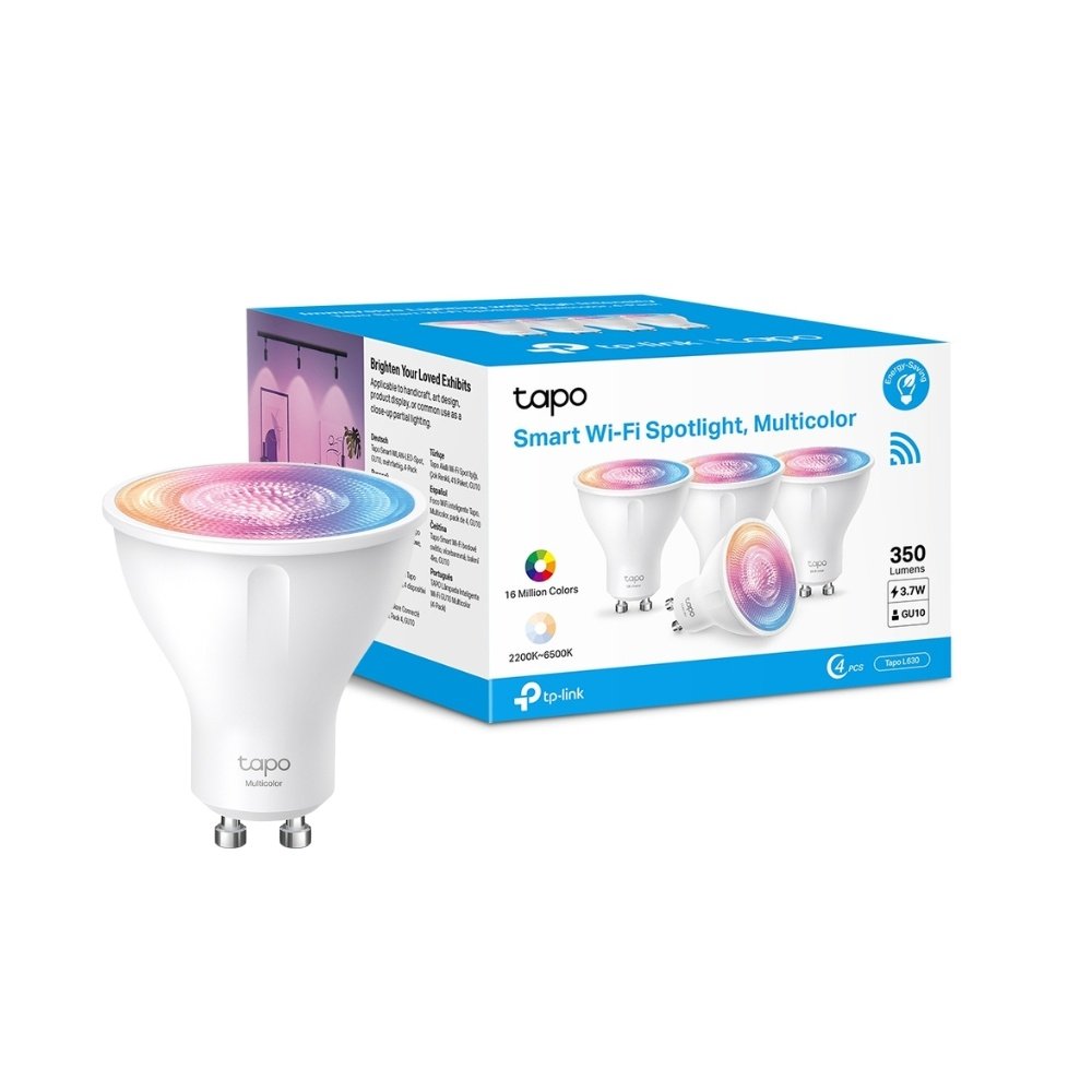 Dicroica LED Inteligente TP-LINK Tapo L630 | GU1 Multicolor Wi-Fi (4-pack) - Imagen 8