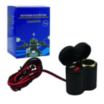 Cargador para manillar de Moto   12V + USB - Imagen 2