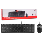Combo USB C126   Teclado y mouse  SlimStar  Negro  Genius - Imagen 2