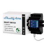 Shelly Pro 4PM   Relé Wi-Fi  PM  Cuádruple  DIN - Imagen 2