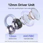 Auricular Bluetooth ECHO CLIP A1   Open Ear / Violeta  NBWV0  Vention