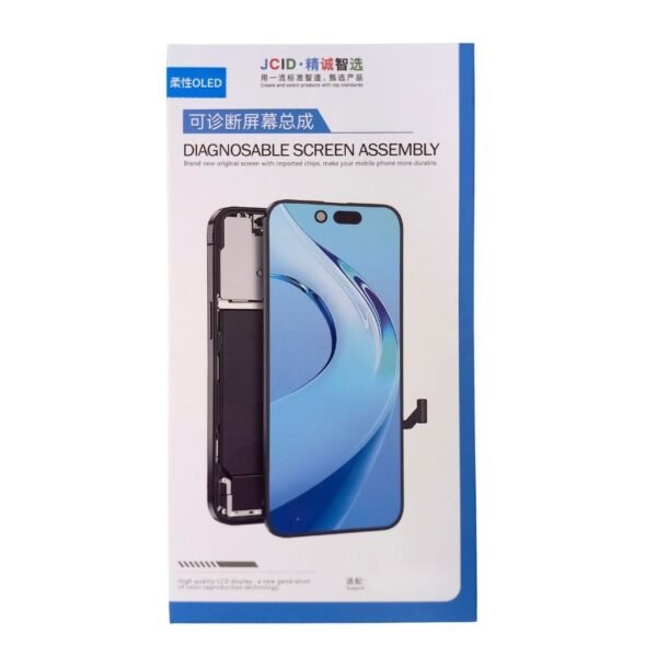 dlimgs.php_-216.jpg Display Apple iPhone 14 Pro Max Diagnosticable (SOFT OLED) Comp. Negro JCID