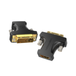 Adaptador HDMI a DVI (24+1)   Hembra/Macho / Negro  AILB0  Vention - Imagen 2