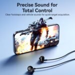 Manos Libres ECHO LITE   3.5mm /1.2M / Negro  GBABAV  Vention - Imagen 4