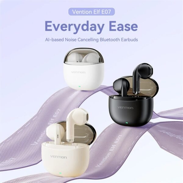 Auricular Bluetooth Elf E07   Blanco  NBQW0 Vention