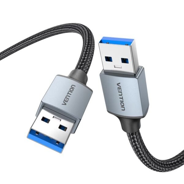 Cable USB 3.0-A Forrado   Macho/Macho / 1.5M / Gris  CTSHG  Vention