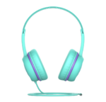 Auricular Stereo para Niños A63   Verde Claro  Gorsun - Imagen 2