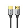 Cable HDMI Ultrafino   HD / Macho/Macho / 1.5M / Aluminio / Gris  ALEHG  Vention