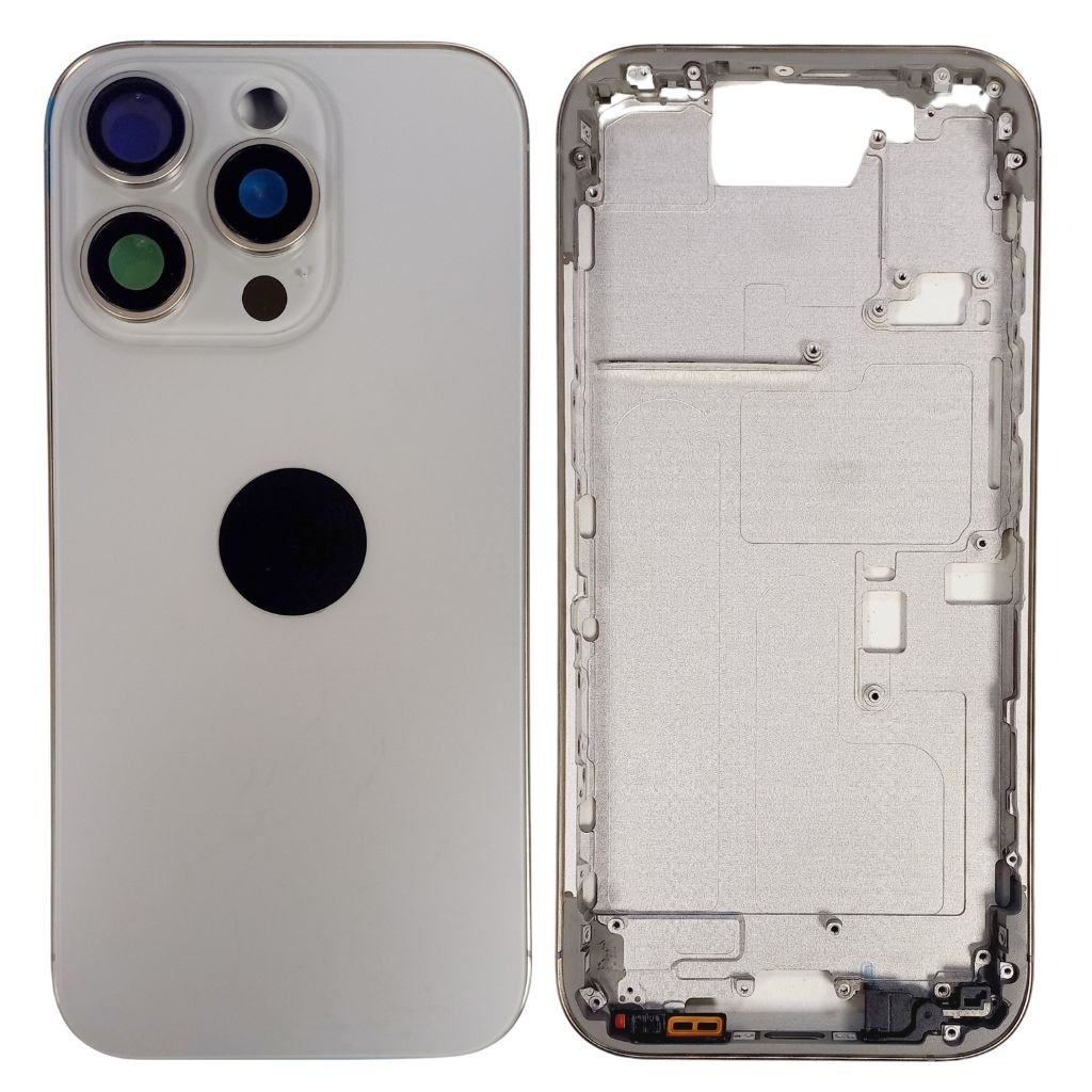 dlimgs.php_-2362.jpg Carcasa Completa c/Marco Medio Apple iPhone 16 Pro Gris (sin garantía sin devolución) - Imagen 1