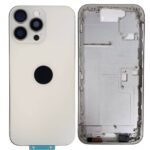 Carcasa Completa c/Marco Medio Apple iPhone 16 Pro   Blanco (sin garantía  sin devolución)