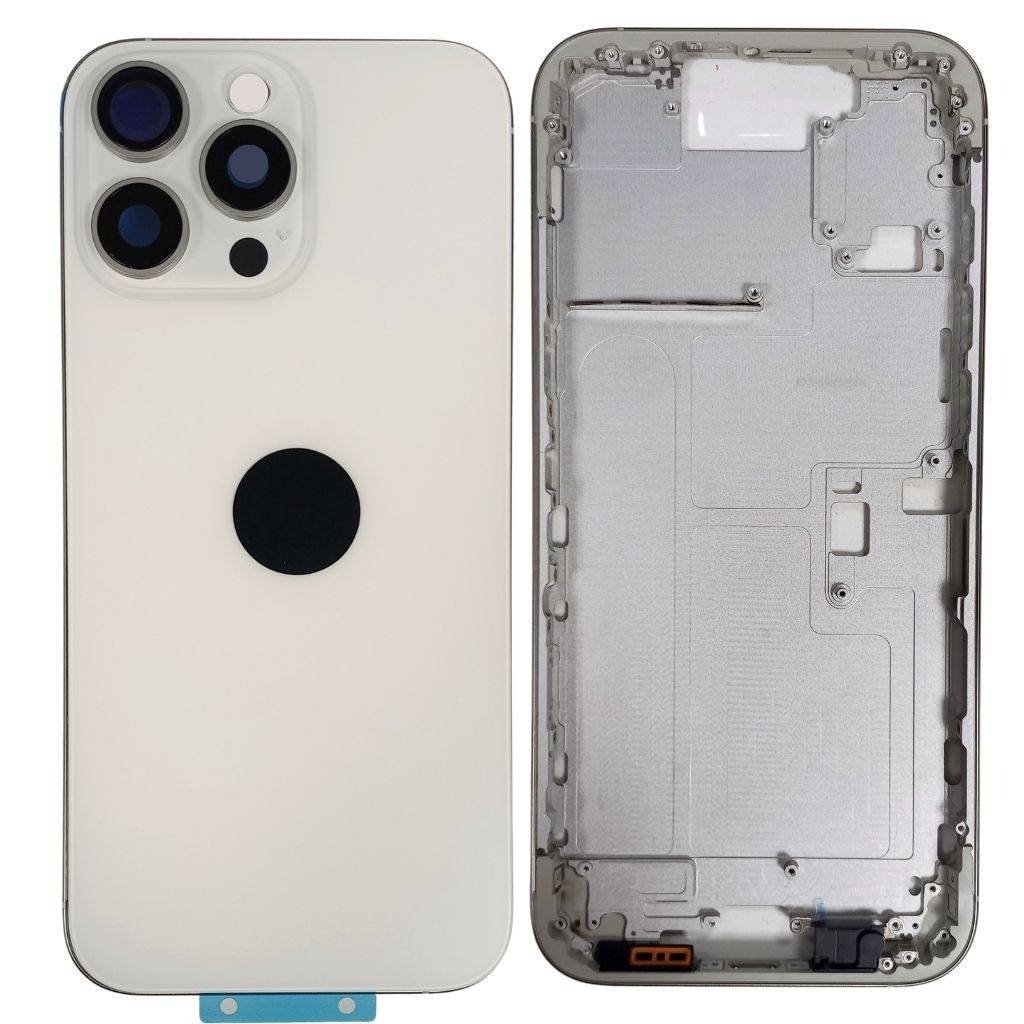 dlimgs.php_-2364.jpg Carcasa Completa c/Marco Medio Apple iPhone 16 Pro Blanco (sin garantía sin devolución) - Imagen 1