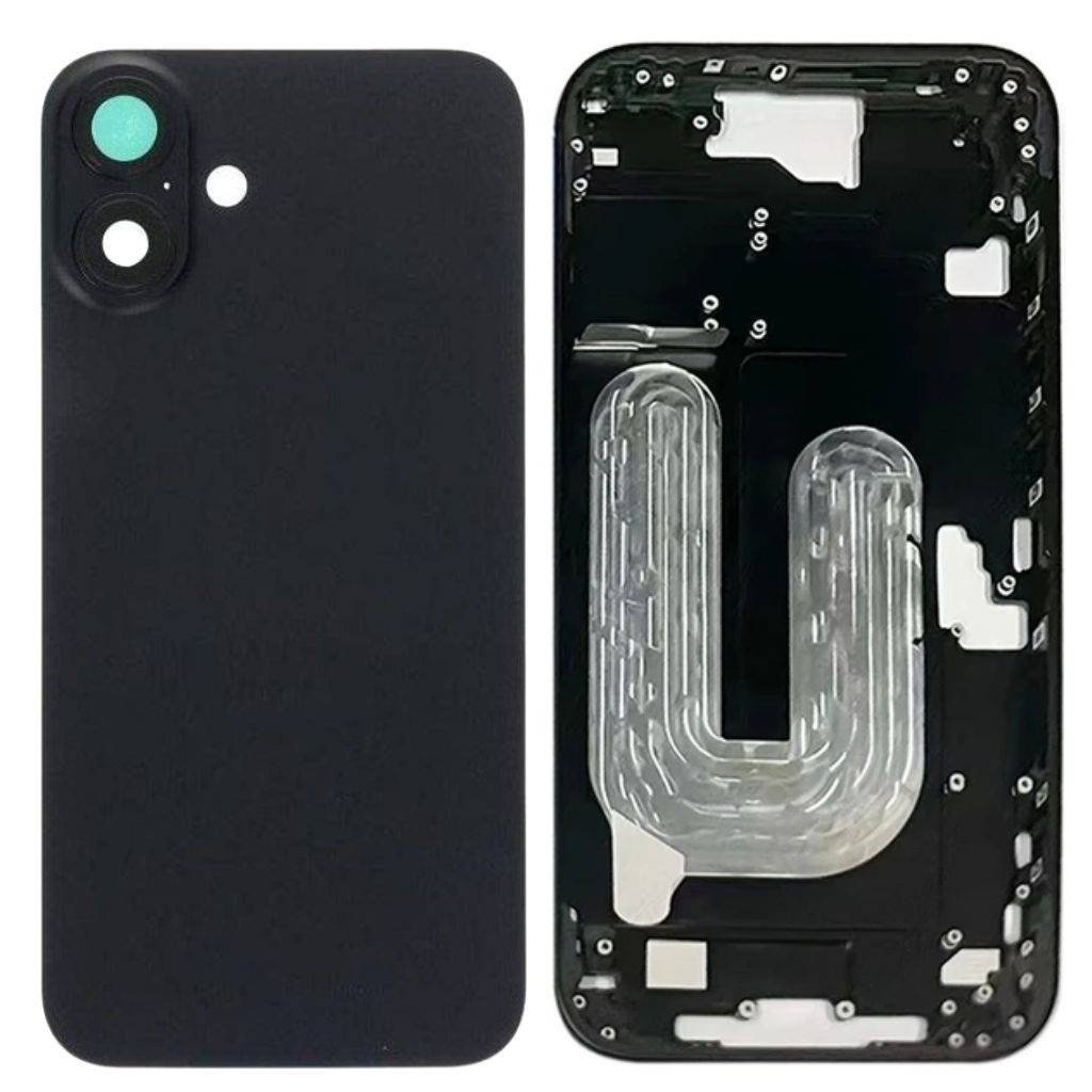 dlimgs.php_-2367.jpg Carcasa Completa c/Marco Medio Apple iPhone 16 Plus Negro (sin garantía sin devolución) - Imagen 1