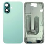 Carcasa Completa c/Marco Medio Apple iPhone 16   Verde Azulado (sin garantía  sin devolución)