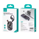 Auriculares Bluetooth   OWS  C/Enganche para Oreja  BT5.3  Negro  UG26  USAMS - Imagen 3