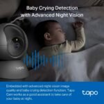 Cámara IP TAPO C201 Domotica   HD  WiFi  Negro  TP-LINK - Imagen 6