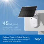 Cámara Seguridad Exterior TAPO C410 + Panel Solar   c/Batería  2K  WiFi  TP-LINK - Imagen 4