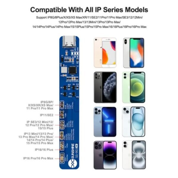 dlimgs.php_-2585.jpg Placa USB para Activación de Baterías iPhone 8-16PM SS-903 SE Sunshine