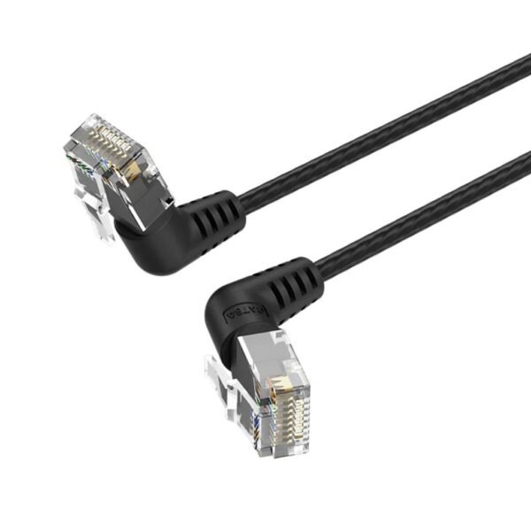 dlimgs.php_-2632.jpg Cable de Red Cat.6 UTP Angulo Recto / Giro 360°/ 1M / Gris IBOHF Vention