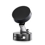 Soporte Vehicular Magnético   c/Ventosa  Negro - Imagen 2