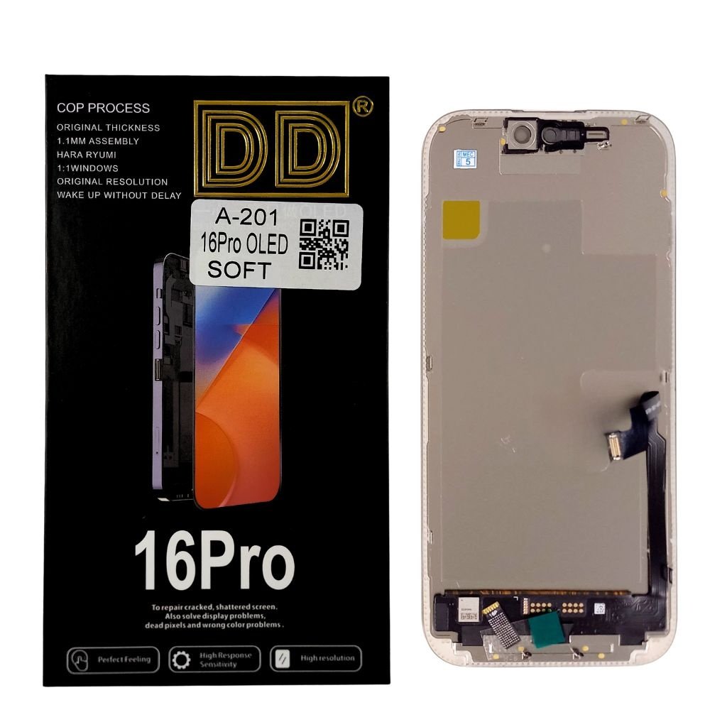 dlimgs.php_-2705.jpg Display Apple iPhone 16 Pro (Soft Oled - DD) Comp. Negro - Imagen 1