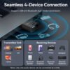 Adaptador USB Bluetooth 5.4   Negro  NALB0  Vention