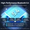 Adaptador USB Bluetooth 5.4   Negro  NALB0  Vention