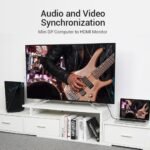 Cable MIni DP a HDMI   Macho/Macho / 1.5M / Negro  HABBG  Vention - Imagen 4