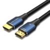 Cable HDMI Macho/Macho HD   Cordón / 8K / 3M / Aluminio Azul  ALGLI  Vention