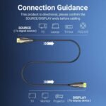 Cable Optico HDMI   4K 60Hz / Macho/Macho HD / 3M / Negro  ALABI  Vention