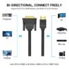 dlimgs.php_-2822.jpg Cable HDMI a DVI Macho/Hembra / 3M / Negro ABFBI Vention