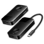 Transmisor y Receptor Inalámbrico   USB-C a HDMI / 4K HD / 0.15M / Negro  ADOBB  Vention - Imagen 3