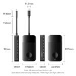 Transmisor y Receptor Inalámbrico   USB-C a HDMI / 4K HD / 0.15M / Negro  ADOBB  Vention - Imagen 5
