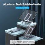 Soporte de Escritorio Plegable   de 4.7" a  10" / Plegable / Gris  KCYH0  Vention - Imagen 3