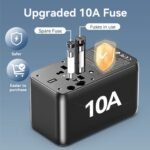 Cargador de Viaje Universal 4 USB A+C+C+C GaN   18W/20W/100W/100W / Negro  FJGB0 Vention - Imagen 3