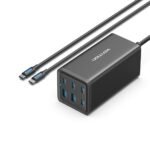 Cargador de Escritorio 2 USB-A+ 4 USB-C GaN   18W/18W/20W/45W/140W/140W / Cable 1.5M / Negro  FENB0-EU  Vention - Imagen 7