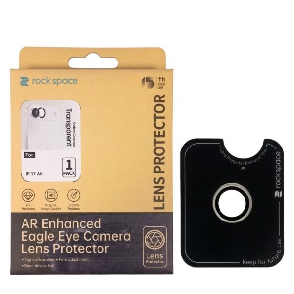 Lens Protector de Camara   Apple iPhone 17 Air  Transparente  Rock Space