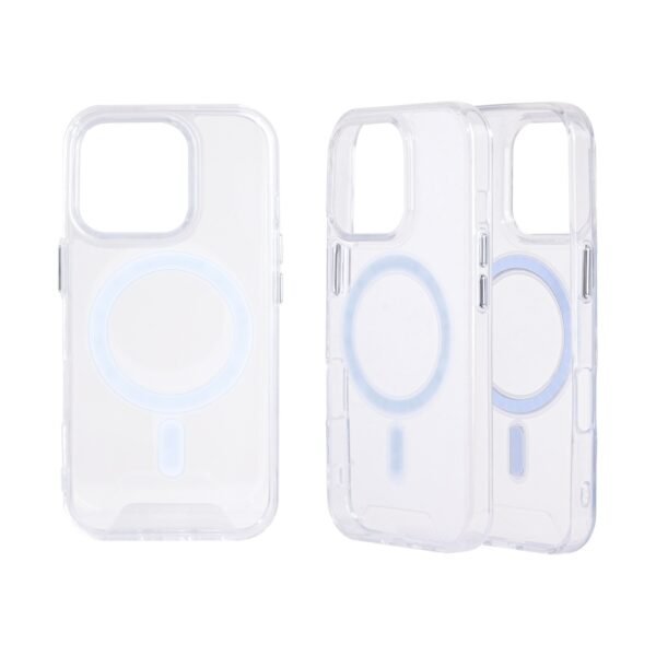 TPU Compatible con Carga Magnética   Apple iPhone 16 Pro - Transparente