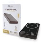 Power Bank ROCA PB10/M3   10.000mAh  Carga Magnética  Entrada: Tipo C / Salida: Tipo C+Magnético