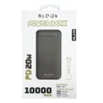 Power Bank BLOOX PB_4 PD   10.000mAh  Entrada: Tipo C / Salida: Tipo C PD + USB*2  Negro - Imagen 4