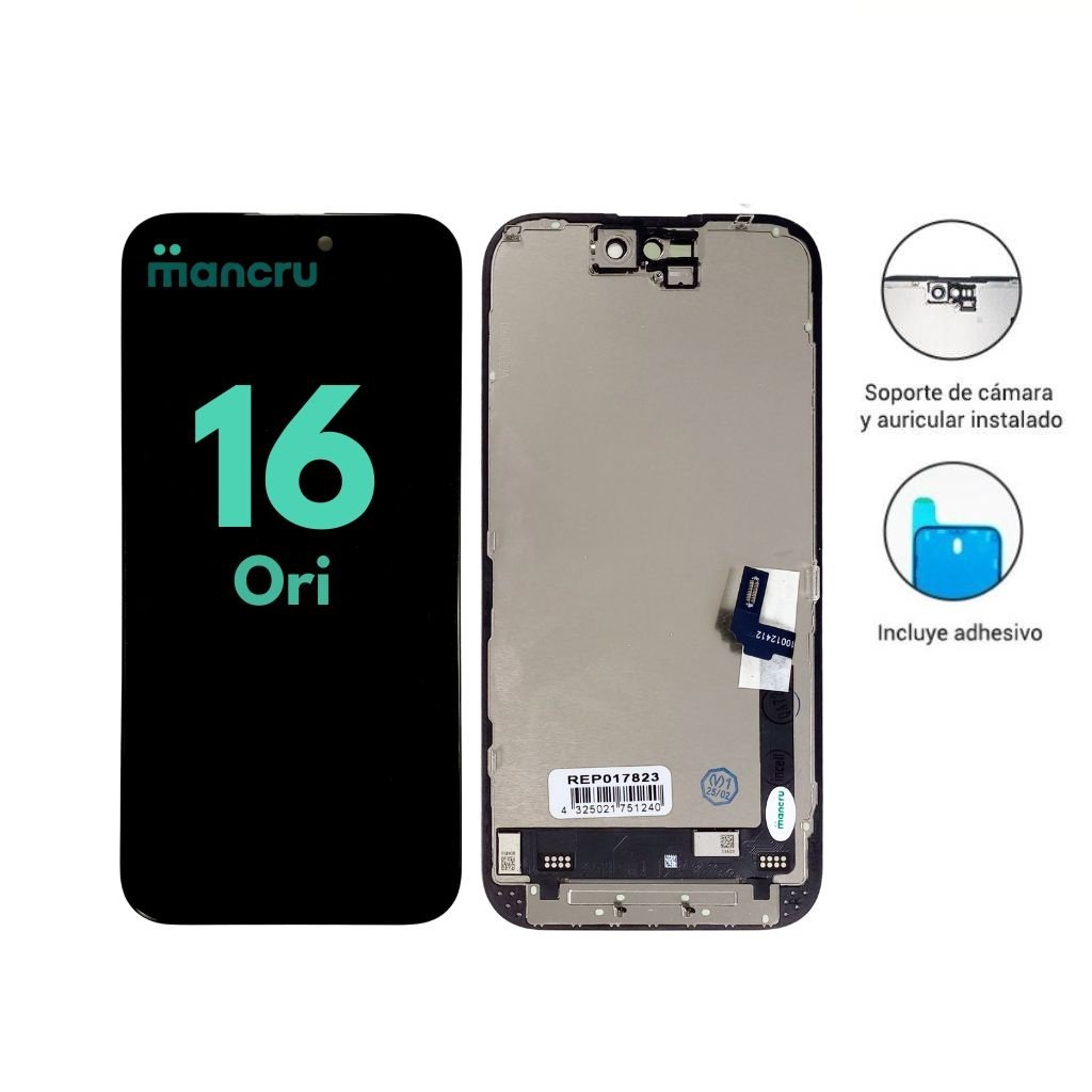 dlimgs.php_-3180.jpg Display Apple iPhone 16 (Ori) Comp. Negro - Imagen 1
