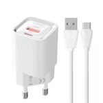 Cargador Pared A2317C   Tipo C  30W  PD/QC3.0  Carga Rápida  Blanco  LDNIO - Imagen 3