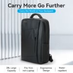 Mochila para Laptop Water-Repellent 15.16"   20L / 48x30x14cm / Negro / KRRB0  Vention - Imagen 8