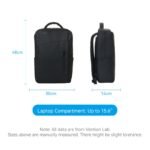 Mochila para Laptop Water-Repellent 15.16"   20L / 48x30x14cm / Negro / KRRB0  Vention - Imagen 10