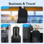 Mochila para Laptop Waterproof 15.16"  18L / 43x30x14 cm / Negro  KRPB0  Vention - Imagen 4