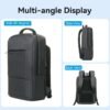 Mochila para Laptop Water-Repellent 15.16"   20L / 45x30x15 cm / Gris  KRNB0  Vention