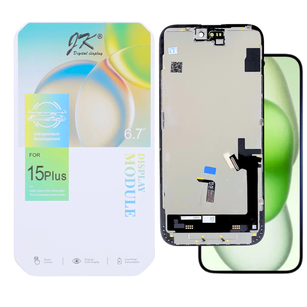 dlimgs.php_-327.png Display Apple iPhone 15 Plus (Incell - JK) Comp. Negro - Imagen 1