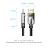 dlimgs.php_-328.png Cable DP 2.1 Macho/Macho / 16K / 1.5M / Negro HGABG Vention